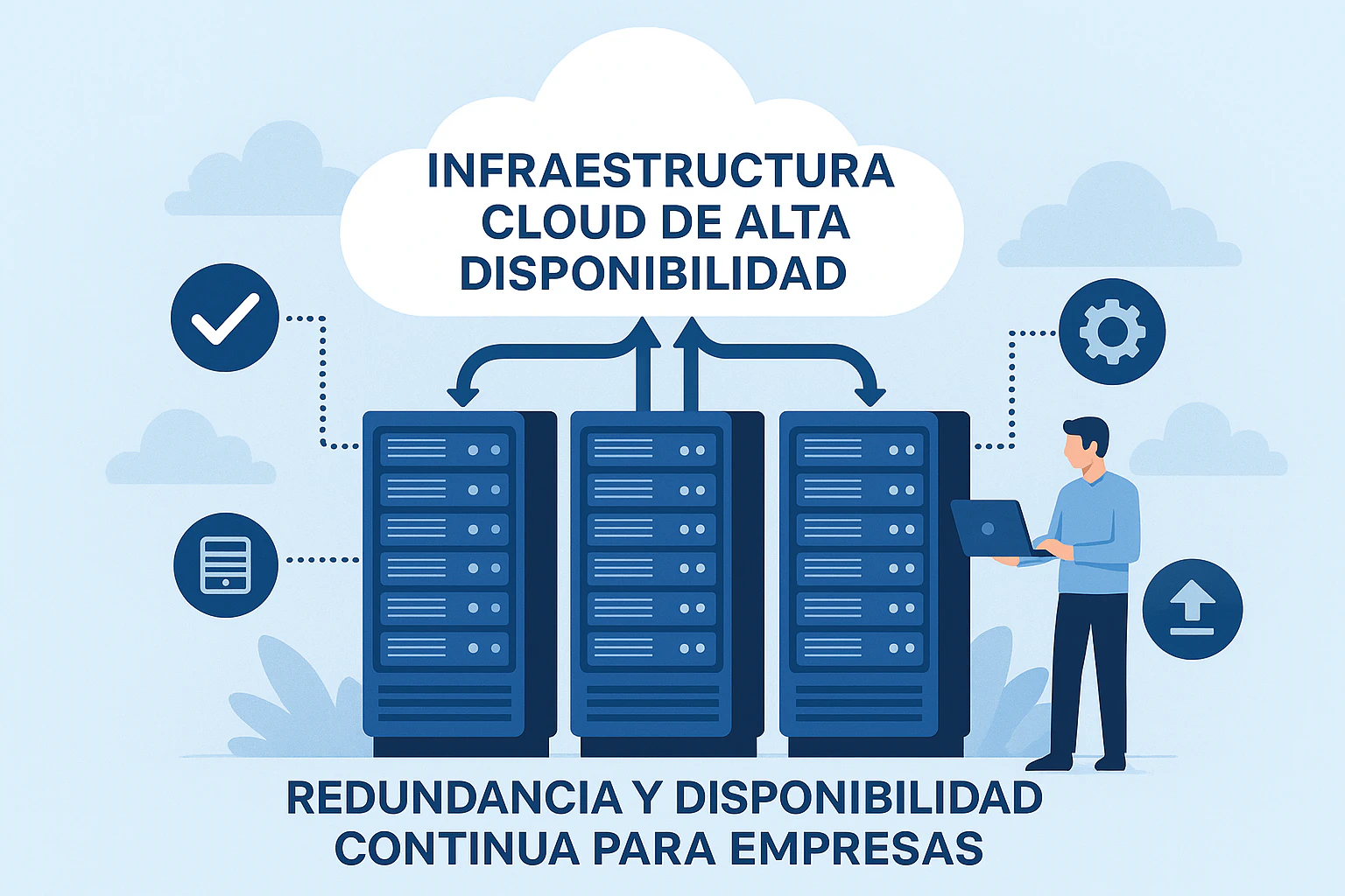 Servidores cloud con alta disponibilidad para empresas
