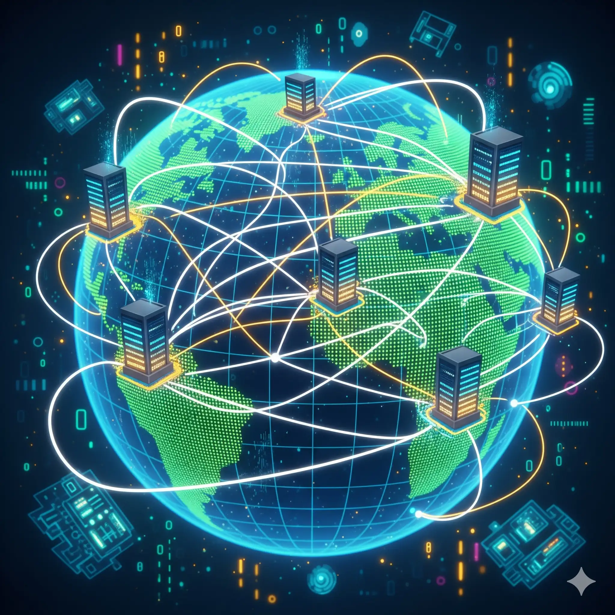 Redundancia geográfica en servidores cloud