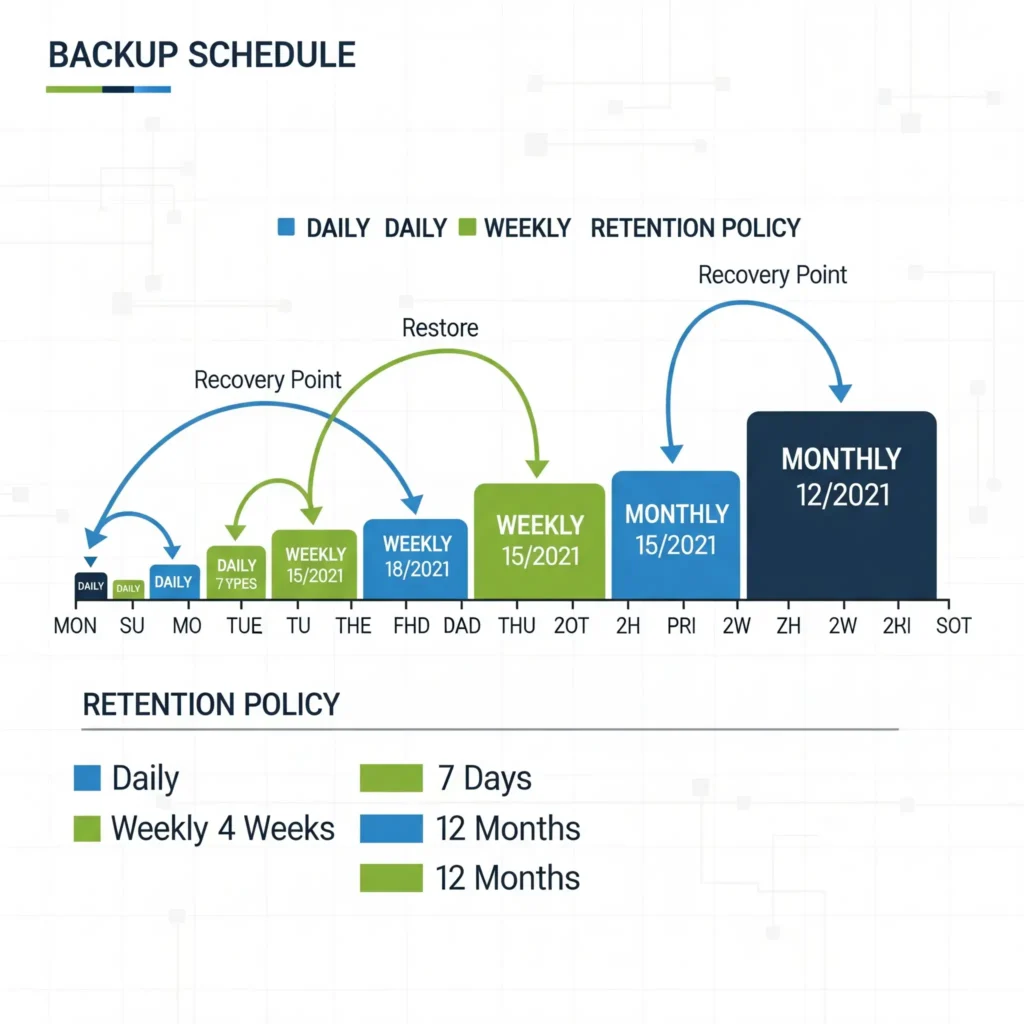 Backups automáticos en VPS para clientes