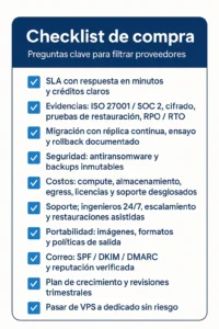 qué preguntar antes de comprar un servidor dedicado cloud