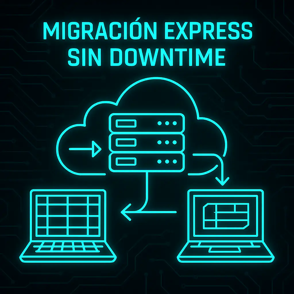 migración sin downtime