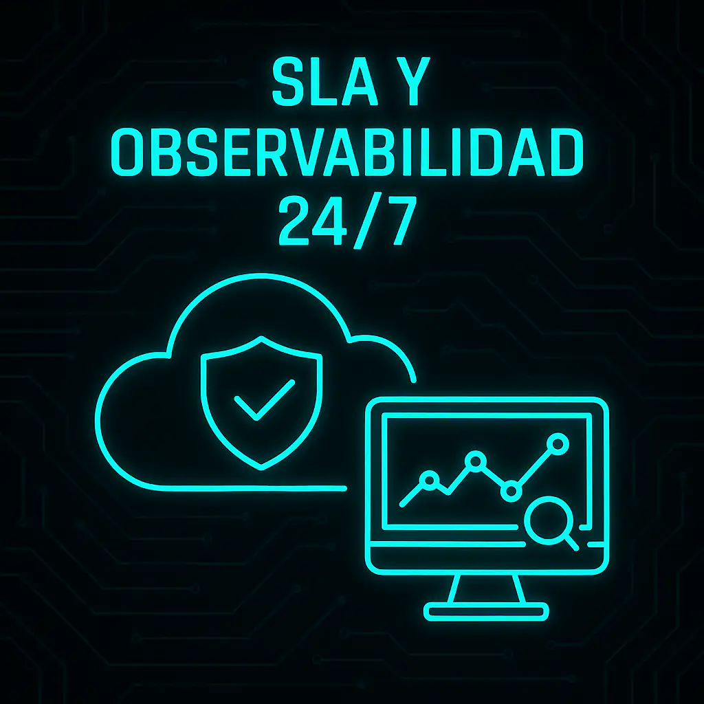 monitoreo 24/7 y SLA