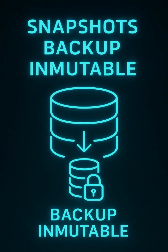 backup inmutable contra ransomware