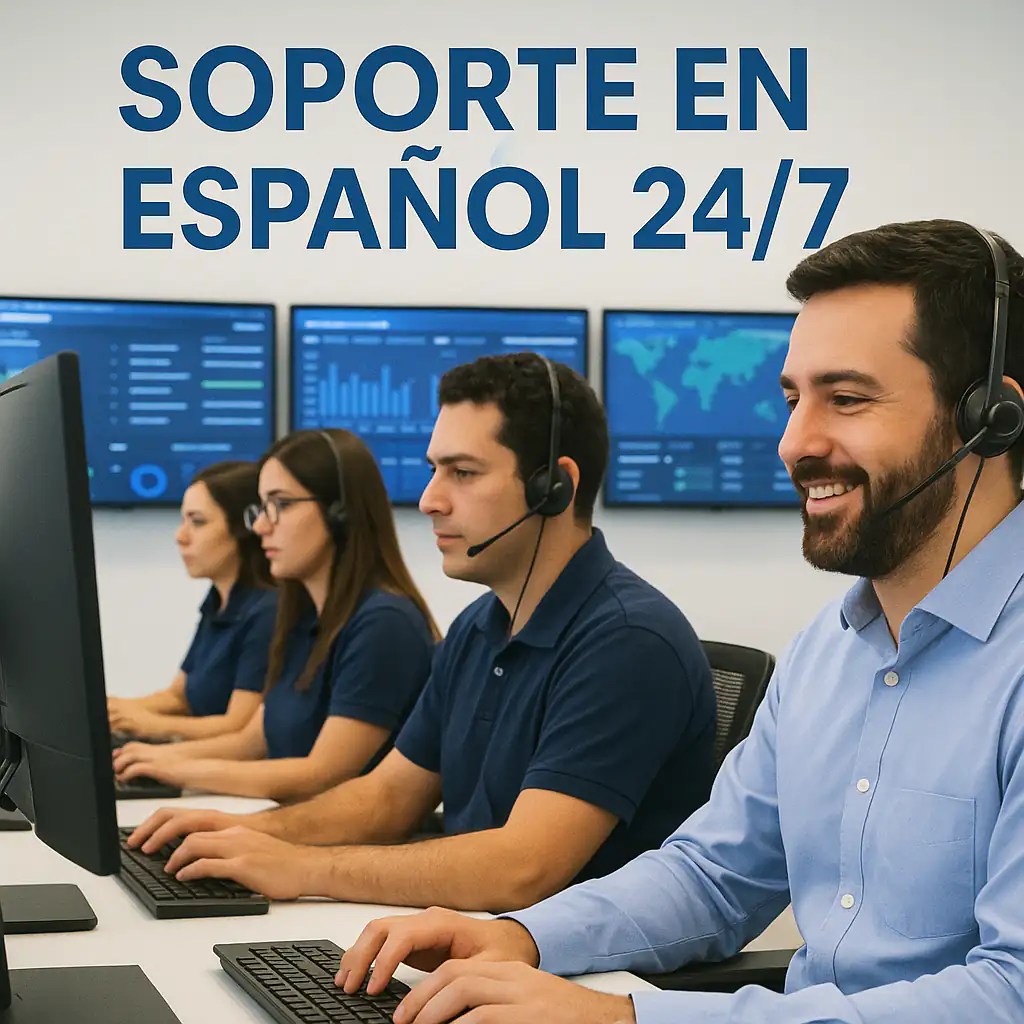 soporte local en español