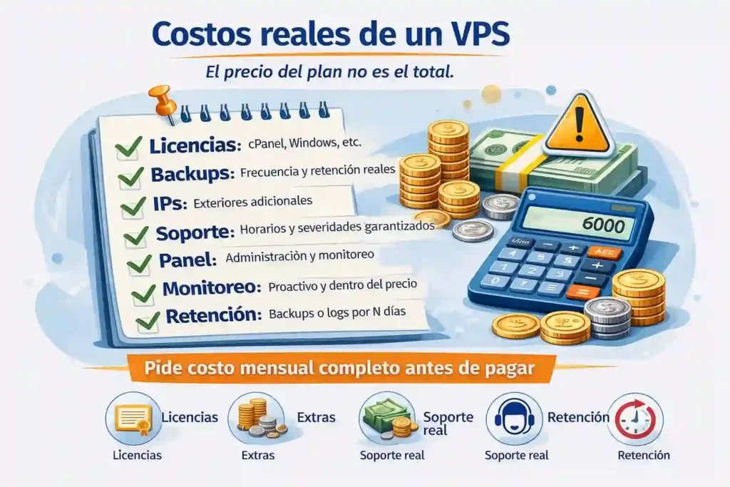 costos reales al contratar servidores VPS en México