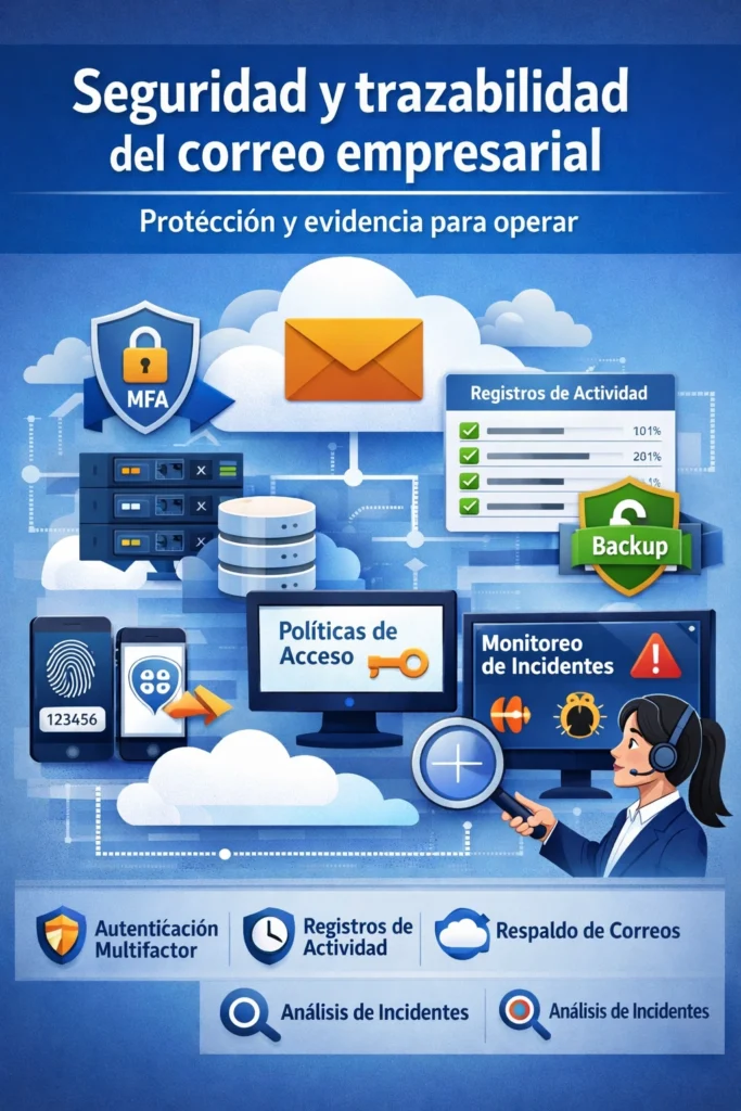 proveedor de correo para sistemas en la nube con seguridad, respaldo y trazabilidad