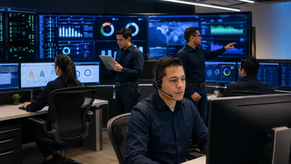 Especialistas mexicanos brindando soporte para servidores cloud empresariales